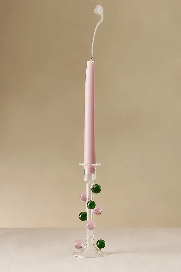 Multi Berry Glass Candle Holder - Borosilicate Glass by Anthropologie