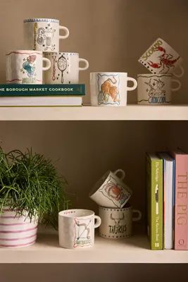 Zodiac Mug - Handpainted Stoneware product