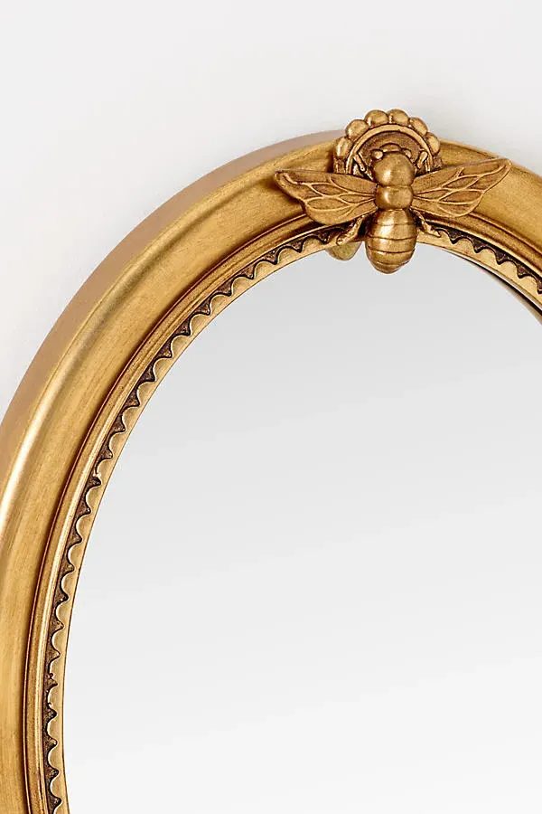 Abeille Oval Bee Petite Wall Mirror - Gold product