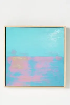 Abstract Pop 1 Square Wall Art - Red product