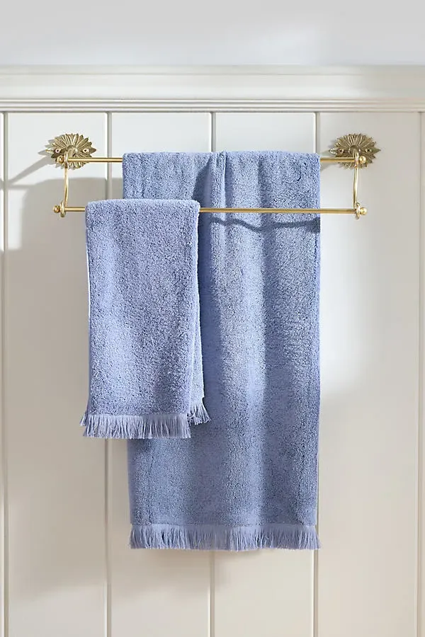 Aegean Turkish Cotton Towel Collection - Blue by Anthropologie