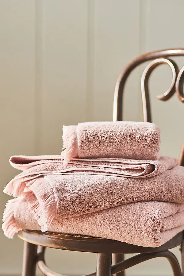 Aegean Turkish Cotton Towel Collection - Pink by Anthropologie