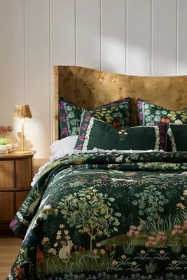 Aerith King Size Pillow Shams Set of 2 - Cotton Slub by Anthropologie, image 2