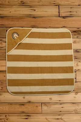 Agnes Cotton Towel with Hood - Beige product