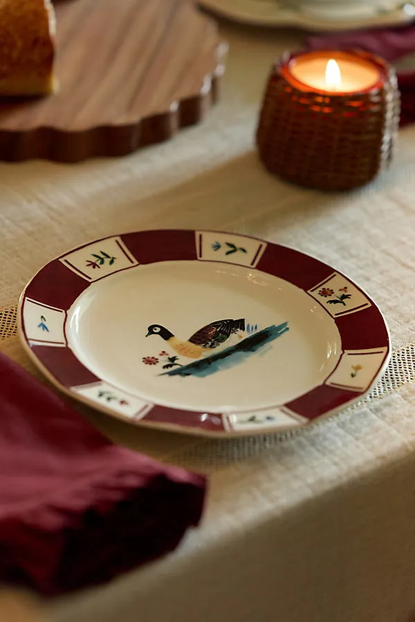 Alana Stoneware Dessert Plate - Purple by Anthropologie