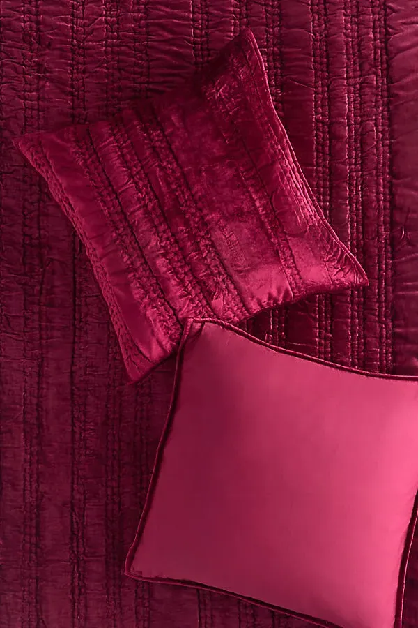 Alastair Euro Sham - Velvet by Anthropologie