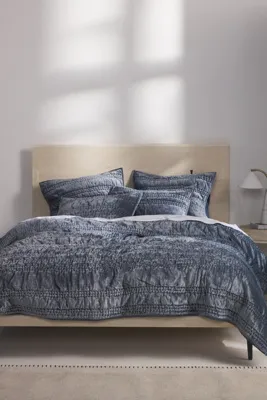 Alastair Queen Pillow Shams Set of 2 - Grey, Velvet product