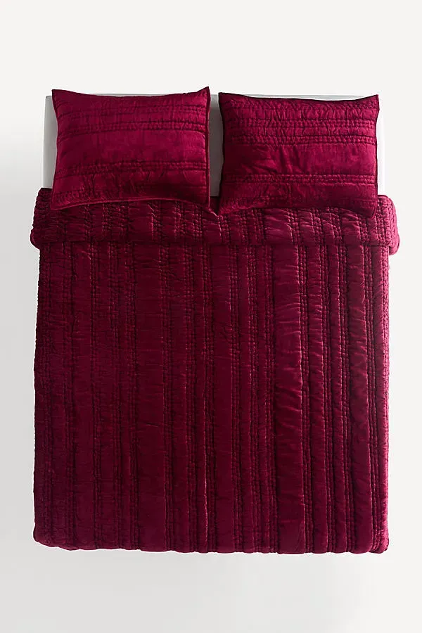 Alastair Queen Quilt - Velvet Cotton by Anthropologie, image 2