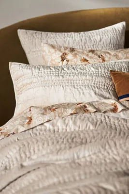 Alastair Queen Quilt - White, Velvet Cotton by Anthropologie, image 2