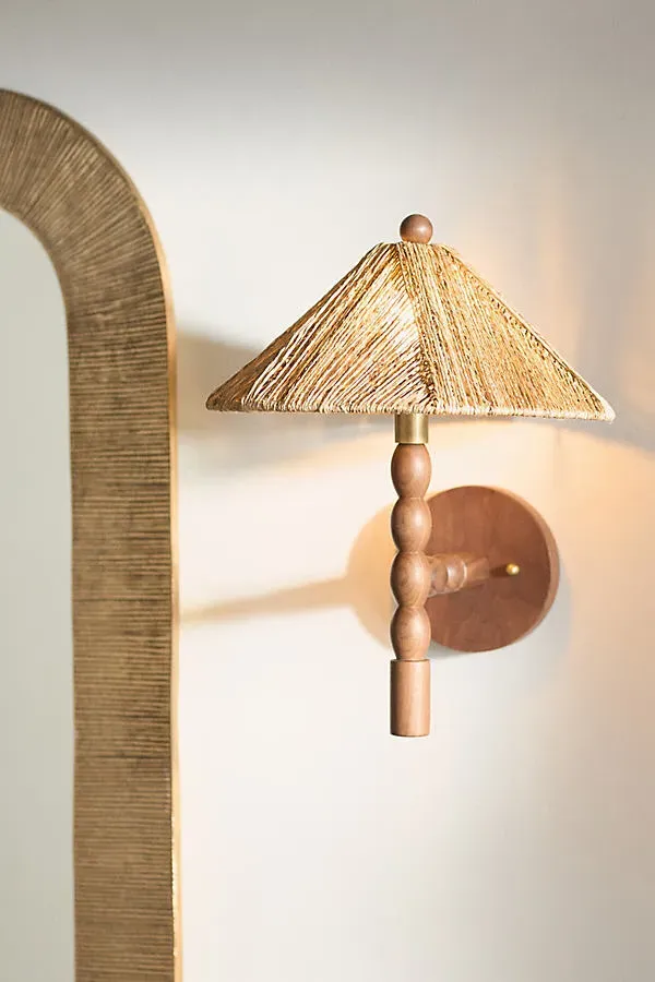 Alhambra Jute Wall Sconce - Beige product