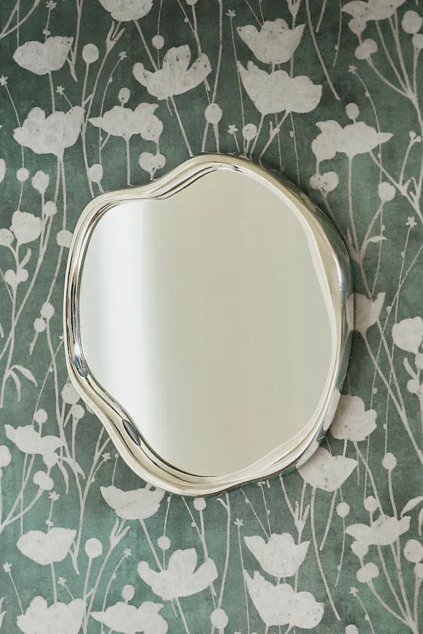 Alina Round Gallery Wall Mirror - Silver by Anthropologie