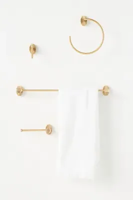 Alister Toilet Roll Holder - Brass product