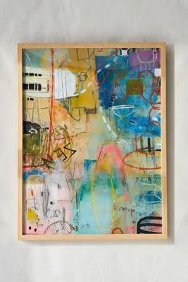 All Things I Thought Wall Art - Yellow product