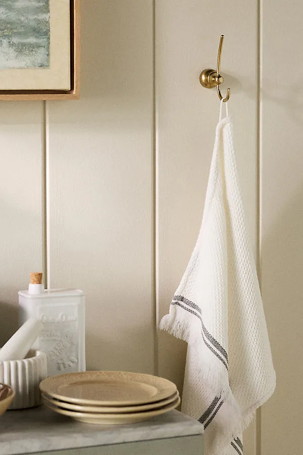 Amara Brass Hook - Gold by Anthropologie