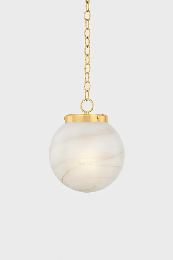 Ambra Handblown Glass Pendant Light - White product
