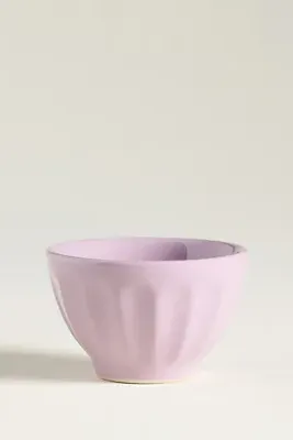 Amelie Latte Nut Bowls Set of 4 - Purple, Stoneware by Anthropologie, image 2
