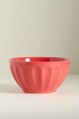 Amelie Latte Stoneware Cereal Bowls Set of 4 - Red product