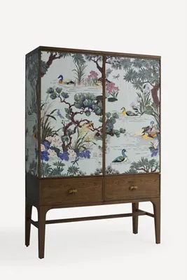 Ames Hutch - Warm Wood alternate view