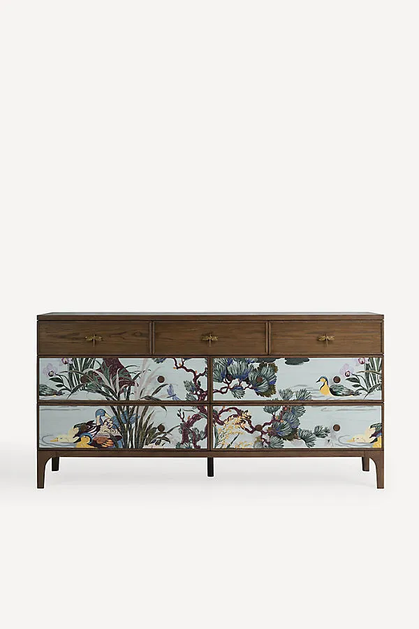 Ames Seven-Drawer Chest of Drawers - Wood product