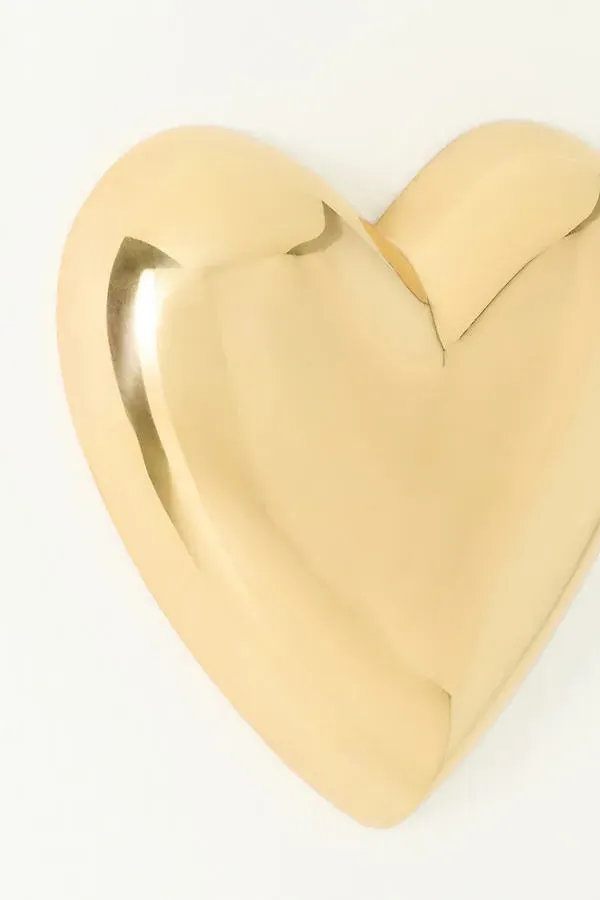 Amor Heart Metal Gallery Wall Charm - Small by Anthropologie, image 2