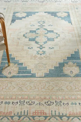 Anadolu 6x9 Hand-Knotted Rug - Blue, Wool product