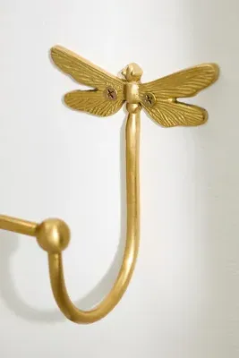 Anastasia Dragonfly Toilet Paper Holder - Brushed Brass product