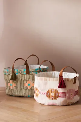 Andre Cotton Basket - Orange product