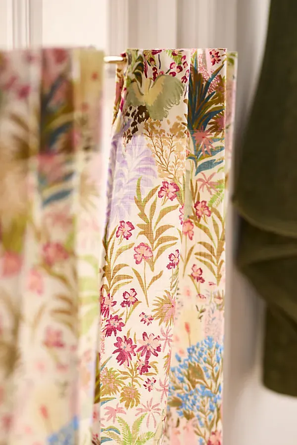 Anela Scenic Cafe Curtain Set of 2 - Cotton product