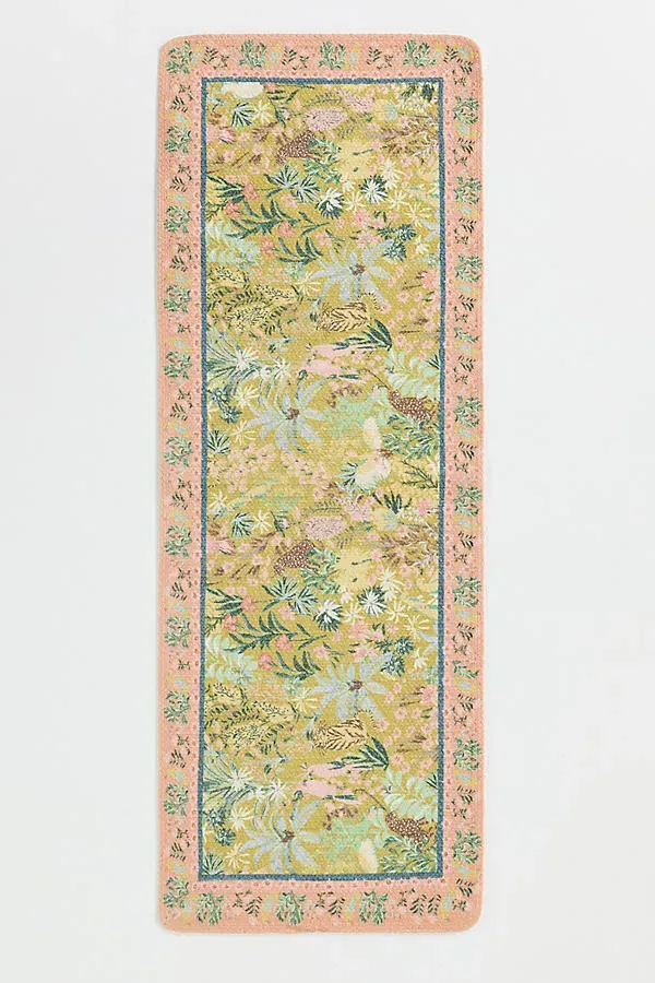 Anela Small Printed Bath Mat - Polyester, Cotton product