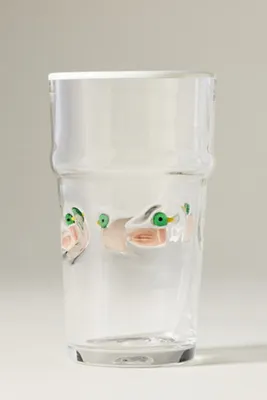 Animal Icon Tumbler Glass - Green by Anthropologie, alternate view