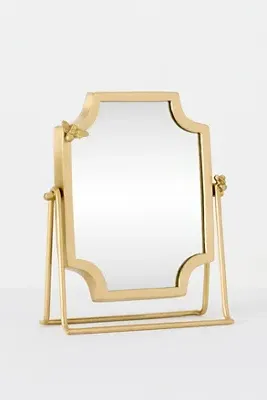 Anneli Bee Pivoting Vanity Mirror - Gold, Iron product