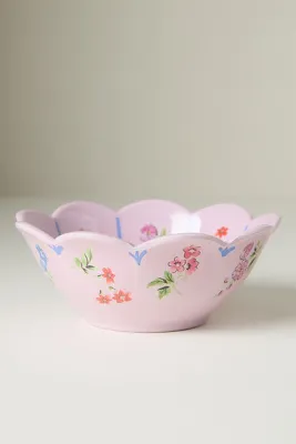 Annette Floral Nut Bowl - Melamine product