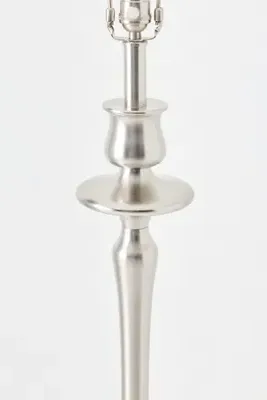 Antique Nickel Floor Lamp Base - Silver, Aluminum alternate view