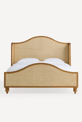 Antonietta Queen Size Bed Frame - Beige, Wood product