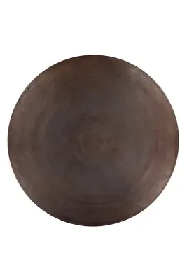 Aramis Round Bistro Table - Brown, Cast Aluminum product