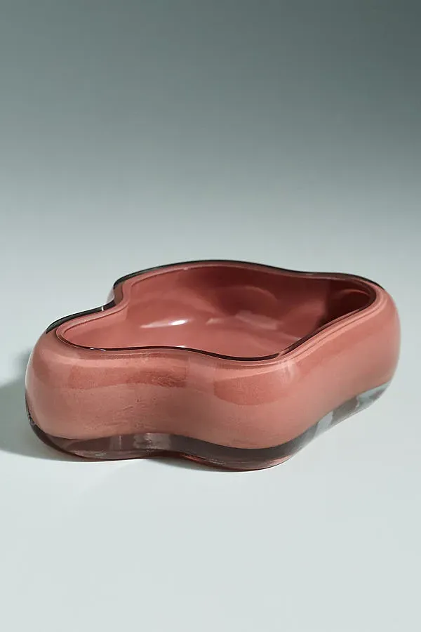 Art Glass Vessel - Brown, Soda Lime Glass by Anthropologie