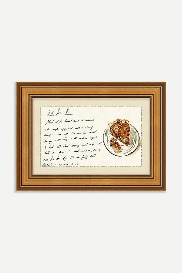 Art of Pie Wall Art - Beige, Watercolor Paper product
