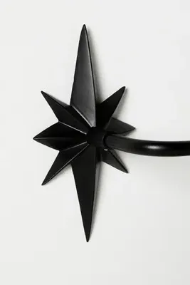 Arthur Star Towel Bar - Black, Brass by Anthropologie, alternate view