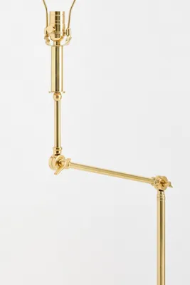 Articulating Floor Lamp Base - Antique Brass product