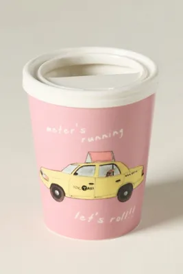 Ashe Demi Sipper - Pink, Stoneware by Anthropologie, image 2
