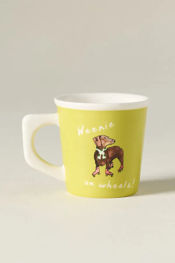 Ashe Espresso Cup - Brown, Stoneware by Anthropologie