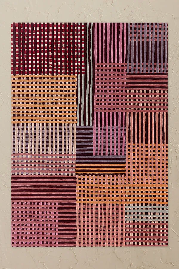 Aspect Hand-Tufted Wool Rug - Red Multi product