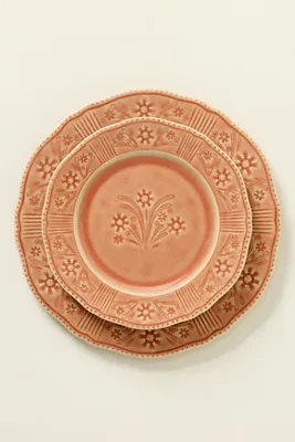 Aster Portuguese Side Plates Set of 4 - Orange, Glazed Stoneware product