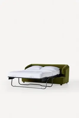Athena Sofa Bed - Green, Velvet product