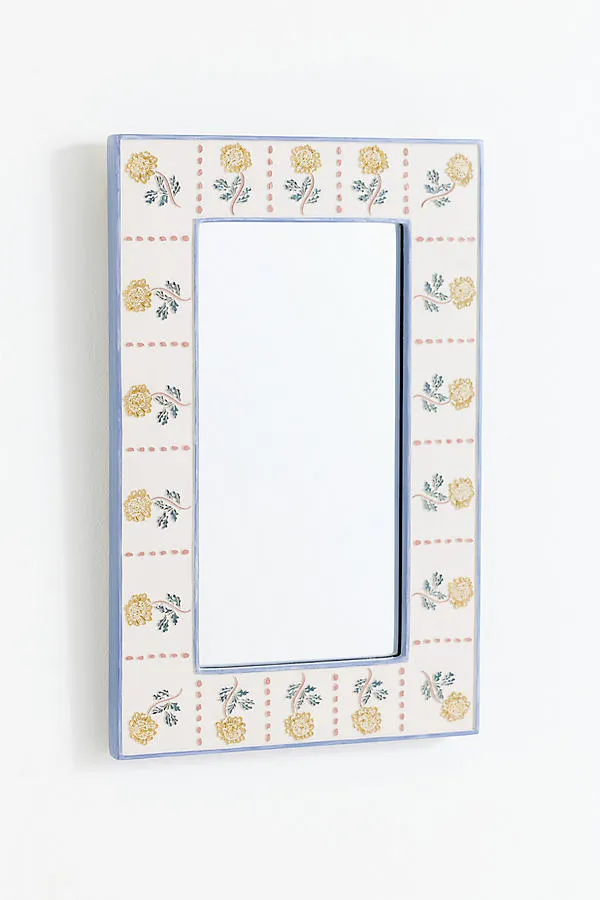 Auban Petite Gallery Mirror - Blue product