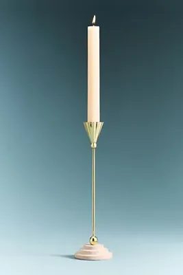 Aurelia Candle Holder - Gold, Brass product