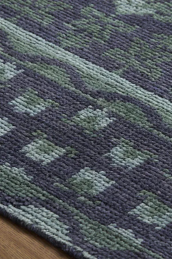 Azule 8x10 Hand-Knotted Wool Rug by Anthropologie, image 2