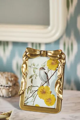 Beau Bow Picture Frame - Gold product