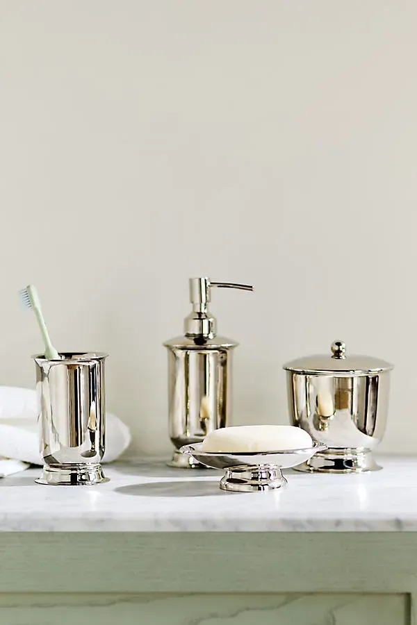 Bedford Soap Dish - Silver, Brass product