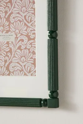 Benedicta Gallery Geometric Picture Frame - Green, Resin product